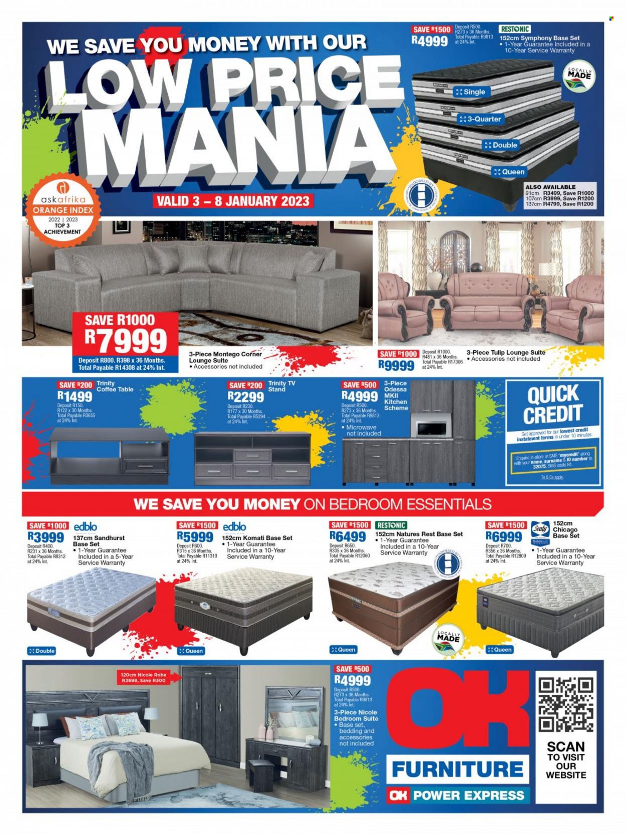 OK Furniture specials - 03/01/2023 - 08/01/2023. Page 1