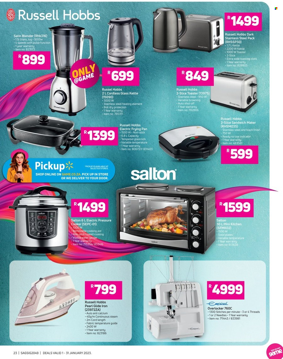 Game specials - 01/01/2023 - 31/01/2023. Page 23