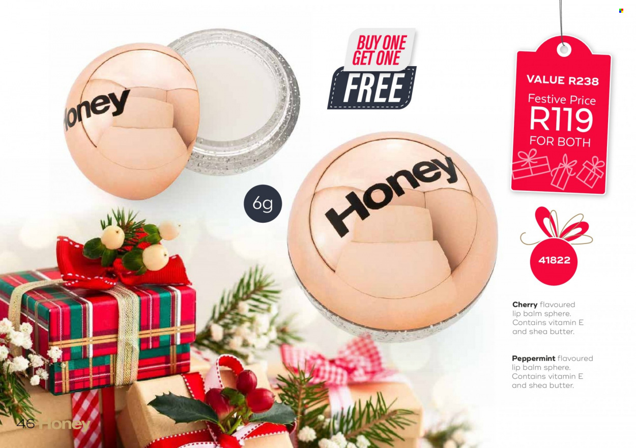 Honey specials. Page 48