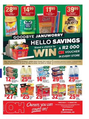 OK Foods catalogue  - 04/01/2023 - 15/01/2023.