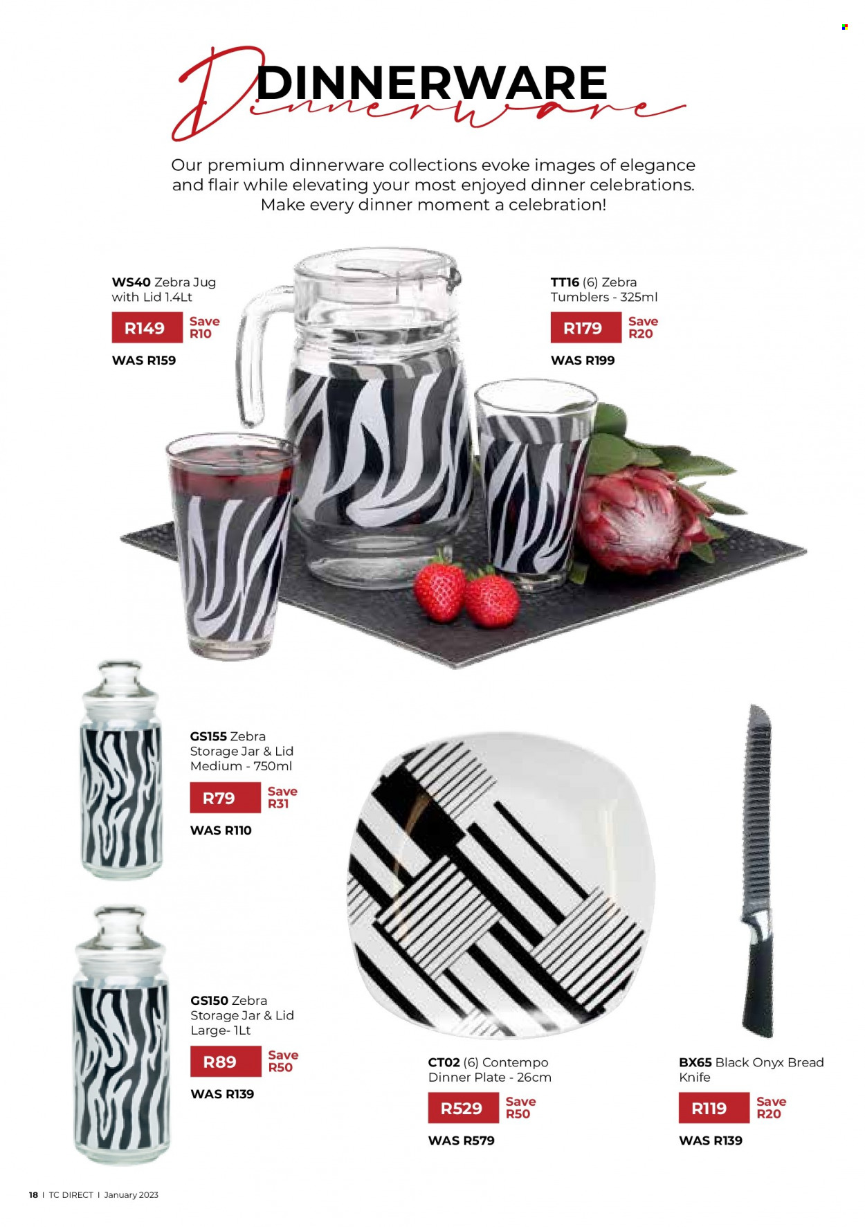 Table Charm Direct specials - 01/01/2023 - 31/01/2023. Page 18