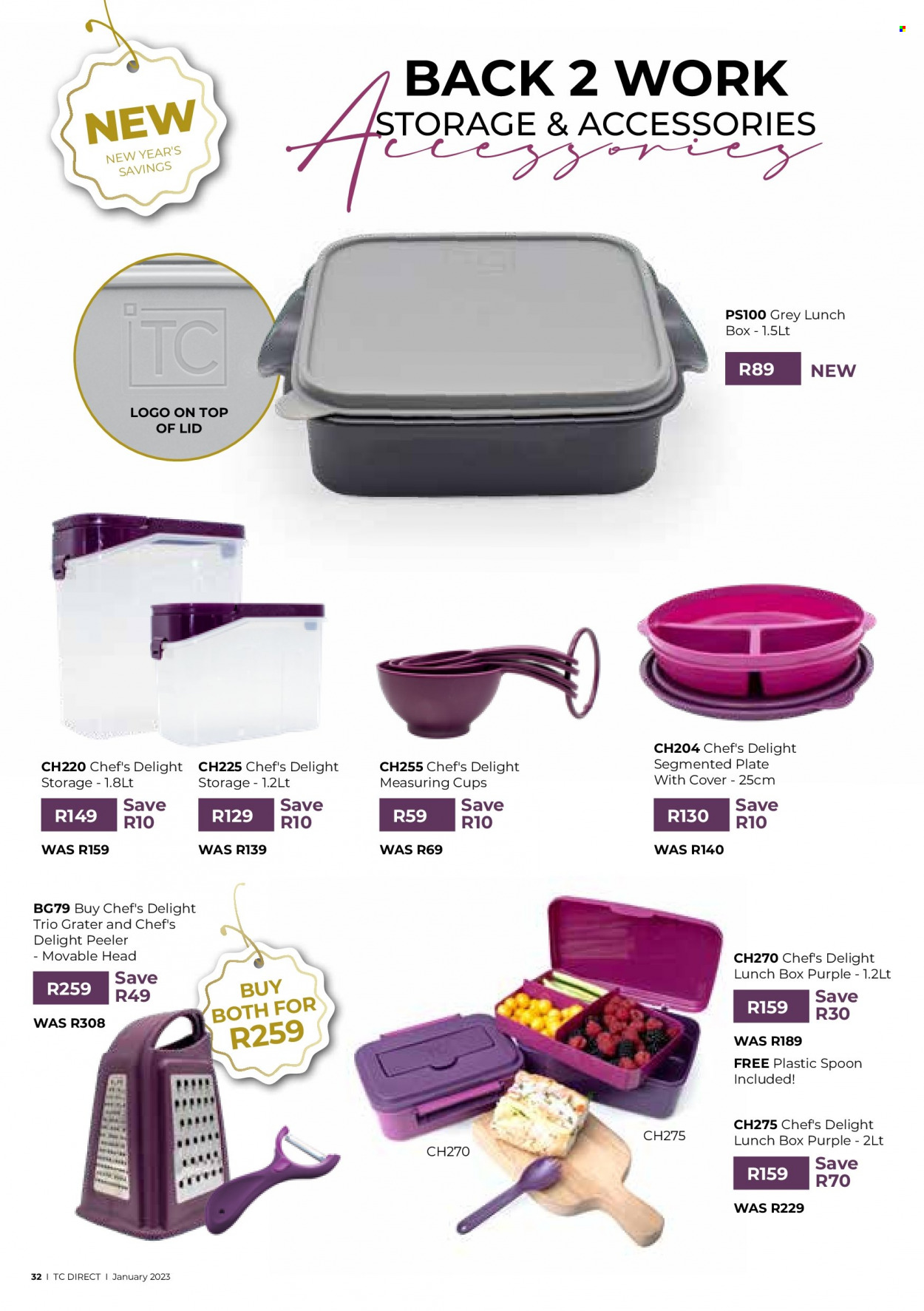 Table Charm Direct specials - 01/01/2023 - 31/01/2023. Page 32