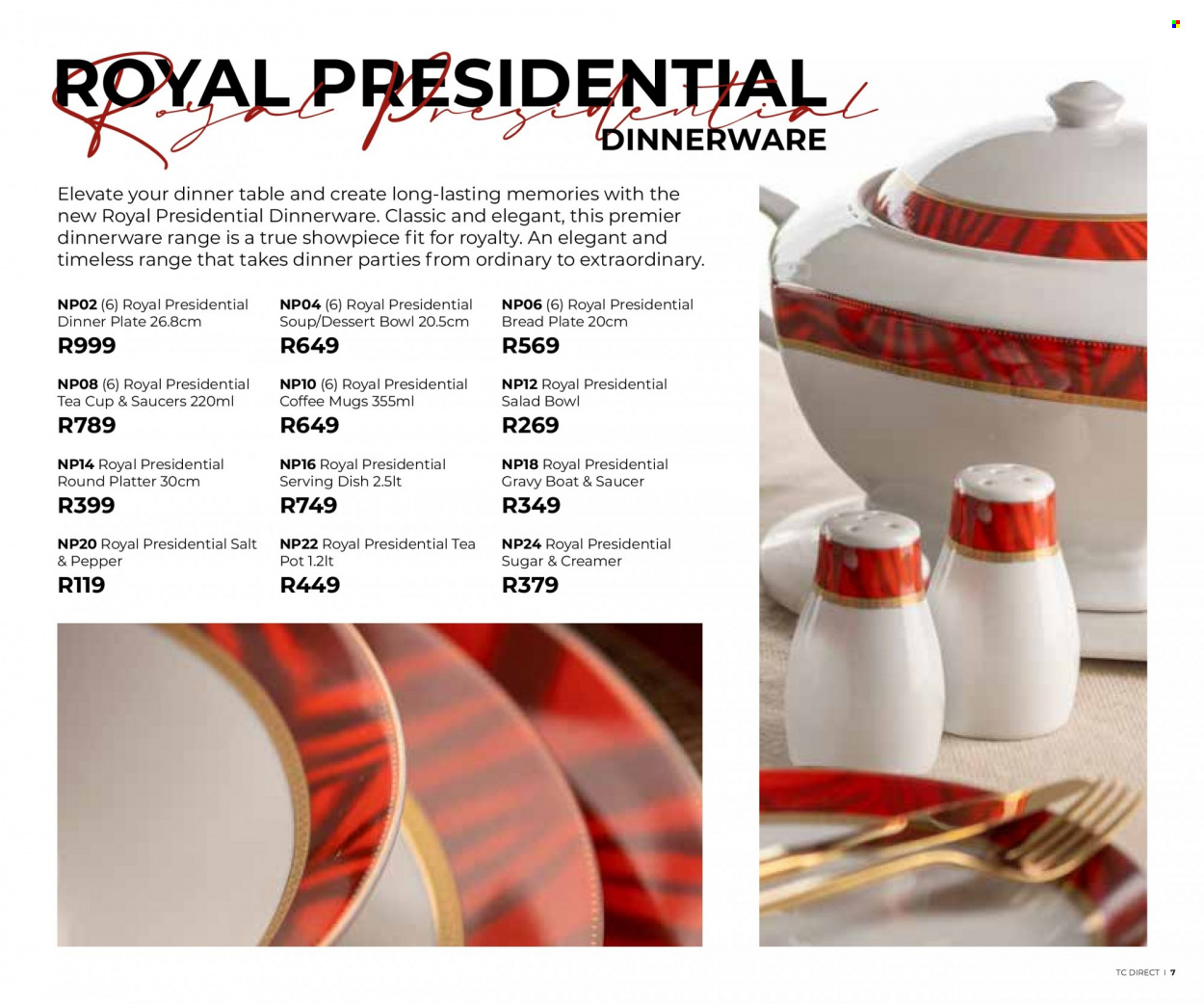 Table Charm Direct specials. Page 7