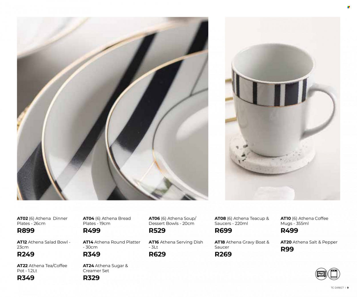 Table Charm Direct specials. Page 9