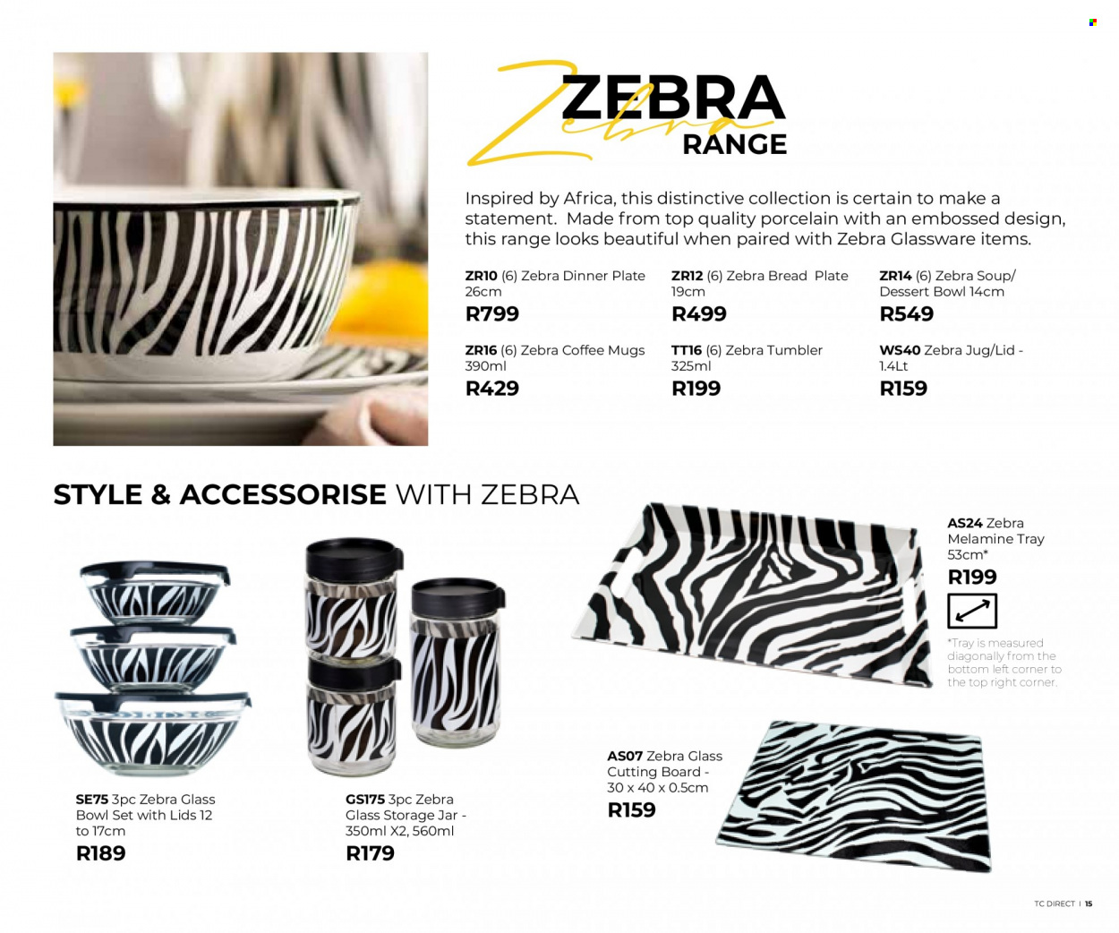 Table Charm Direct specials. Page 15