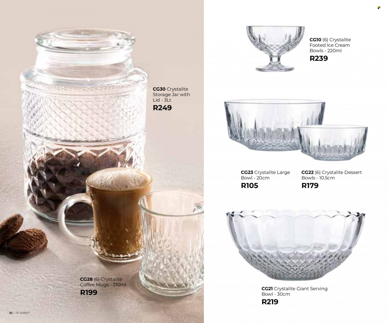 Table Charm Direct specials. Page 22