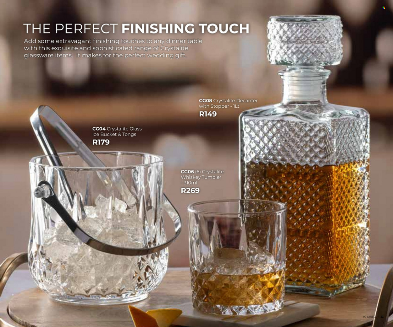Table Charm Direct specials. Page 23