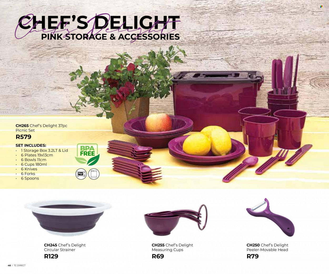 Table Charm Direct specials. Page 46