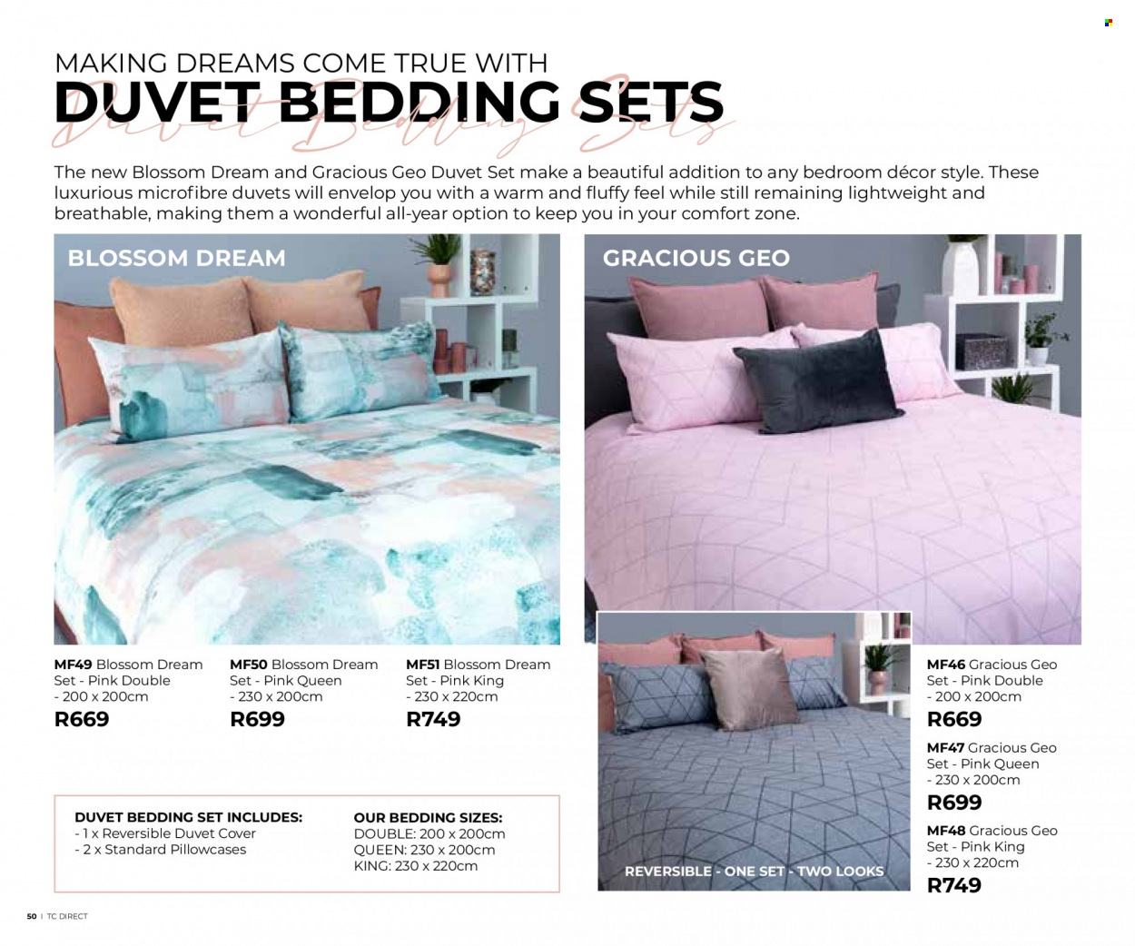 Table Charm Direct specials. Page 50