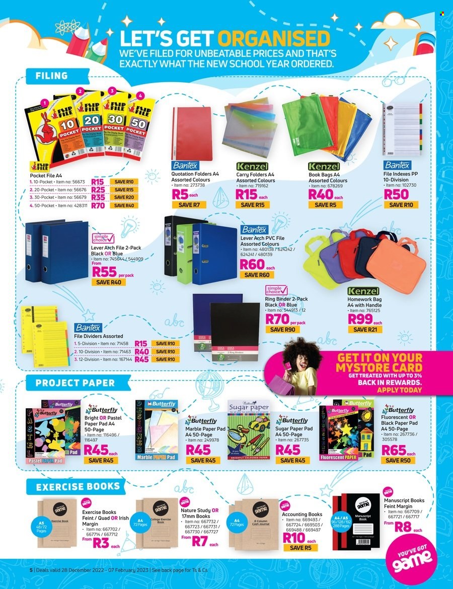Game specials - 28/12/2022 - 07/02/2023. Page 5
