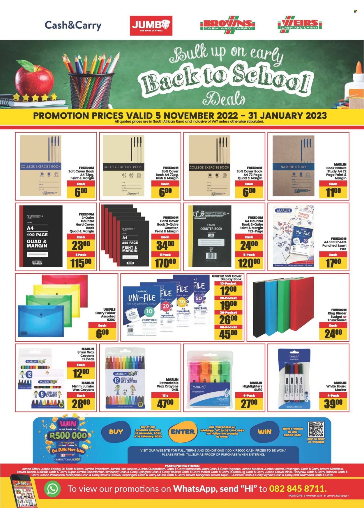 Jumbo Cash & Carry specials - 05/11/2022 - 31/01/2023. Page 1