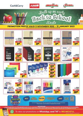Jumbo Cash & Carry catalogue  - 05/11/2022 - 31/01/2023.