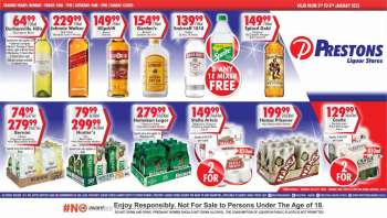 Prestons Liquor Stores catalogue  - 05/01/2023 - 08/01/2023.