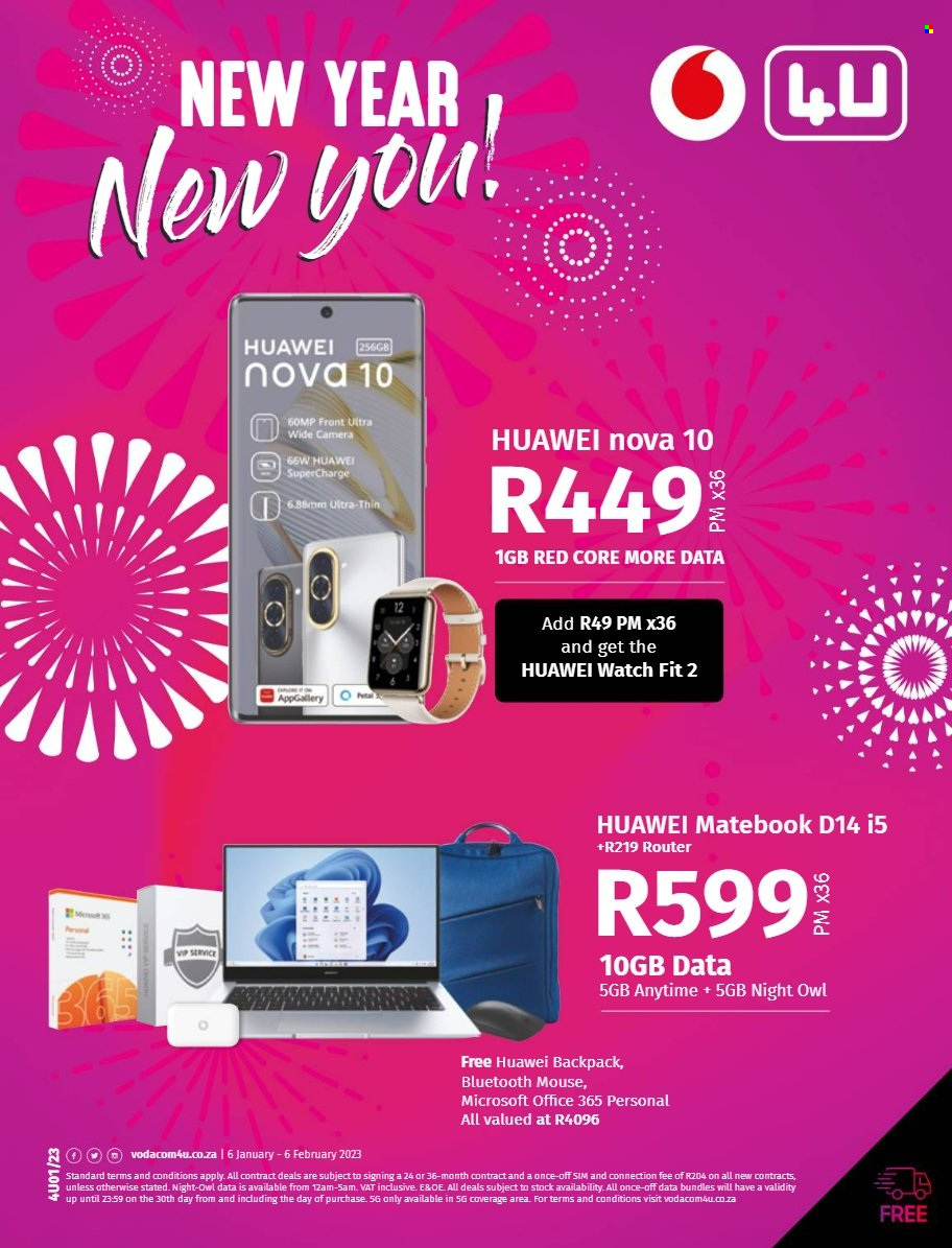 Vodacom specials - 06/01/2023 - 06/02/2023. Page 1