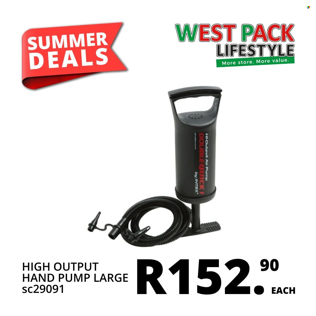 West Pack Lifestyle specials. Page 3