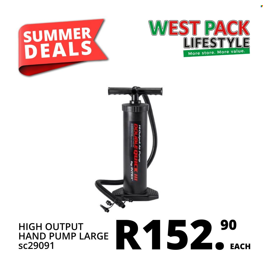 West Pack Lifestyle specials. Page 5