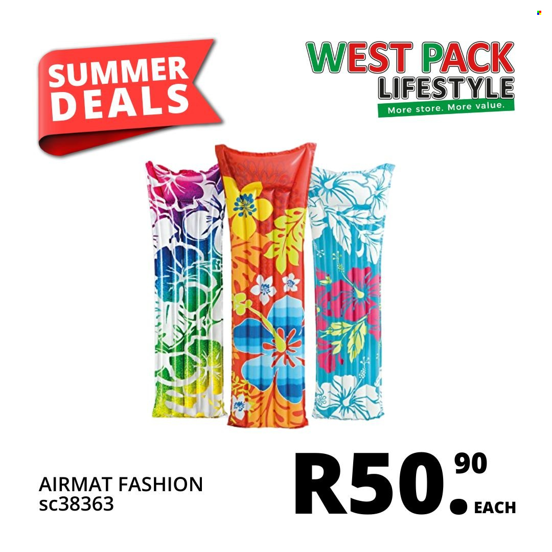 West Pack Lifestyle specials. Page 7