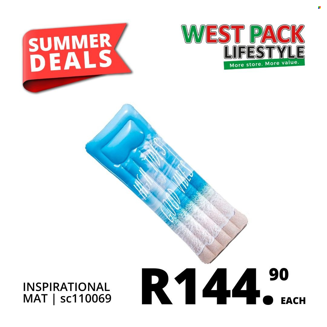 West Pack Lifestyle specials. Page 9