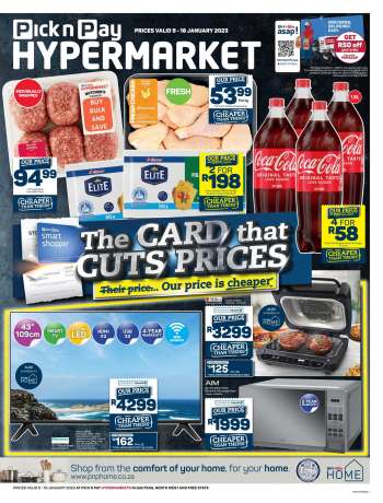 Pick n Pay Hypermarket catalogue  - 09/01/2023 - 18/01/2023.