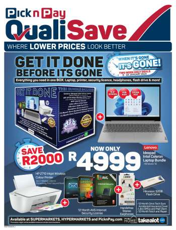 Pick n Pay QualiSave catalogue  - 09/01/2023 - 22/01/2023.