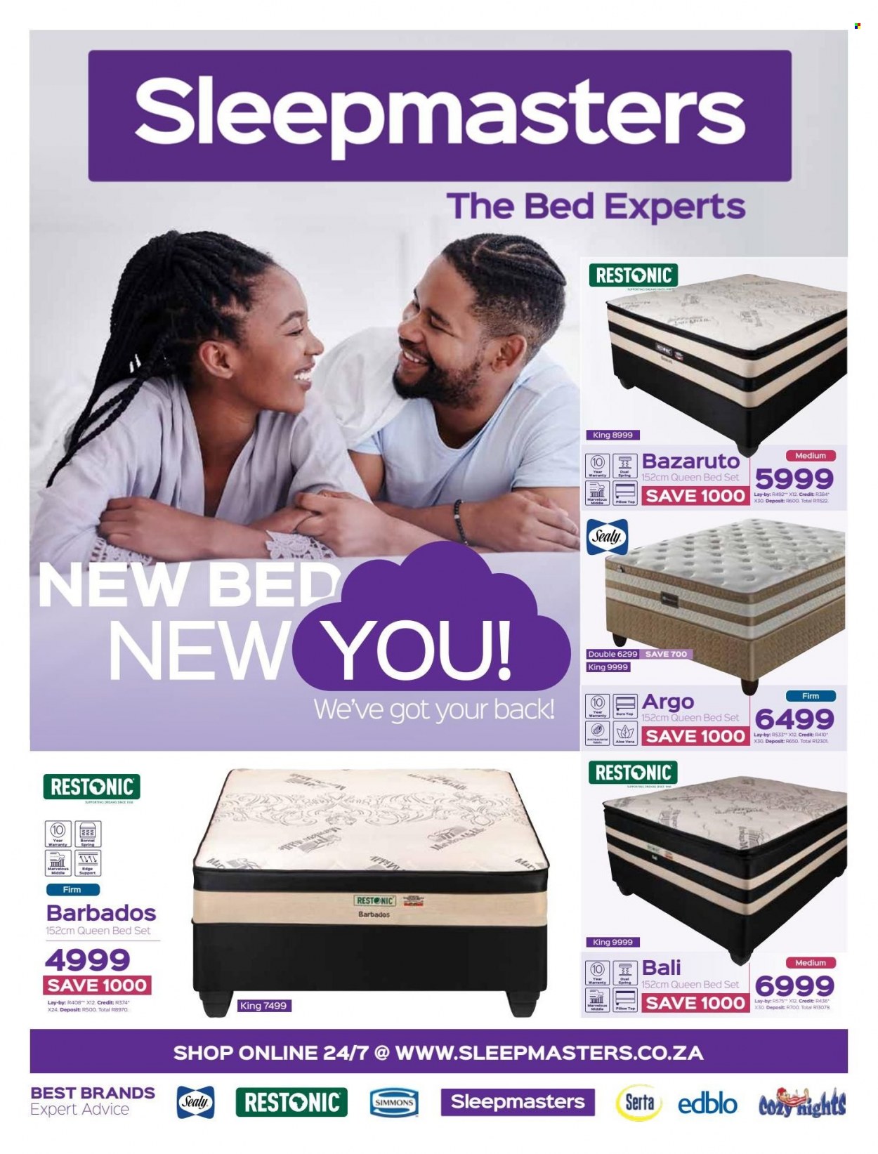 Sleepmasters specials - 09/01/2023 - 05/02/2023. Page 1