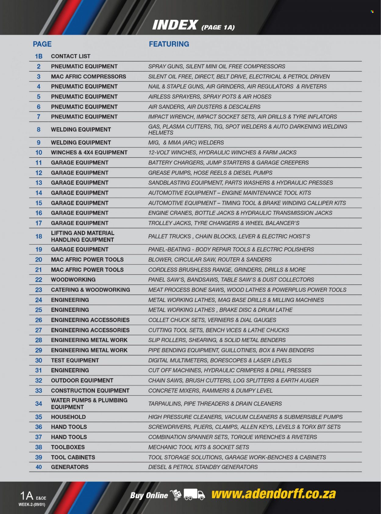 Adendorff Machinery Mart specials - 09/01/2023 - 31/01/2023. Page 2