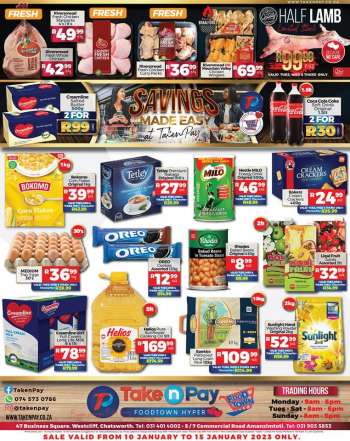 Take n Pay catalogue  - 10/01/2023 - 15/01/2023.