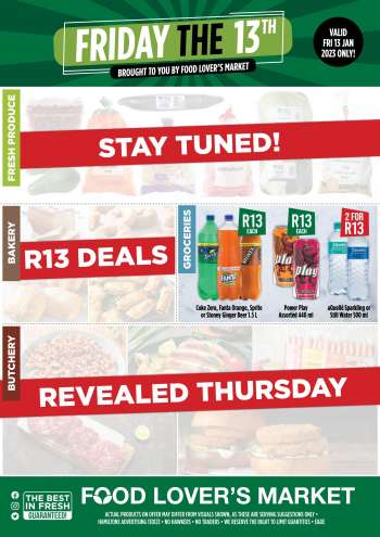 Food Lover's Market catalogue  - 13/01/2023 - 13/01/2023.