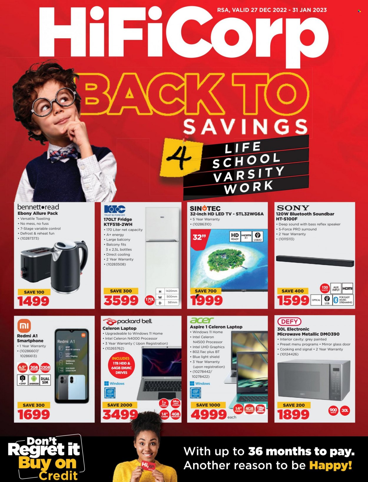 HiFi Corp specials - 27/12/2022 - 31/01/2023. Page 1