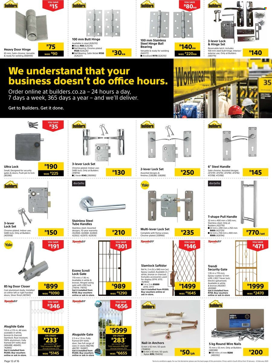 Builders specials - 10/01/2023 - 06/02/2023. Page 12
