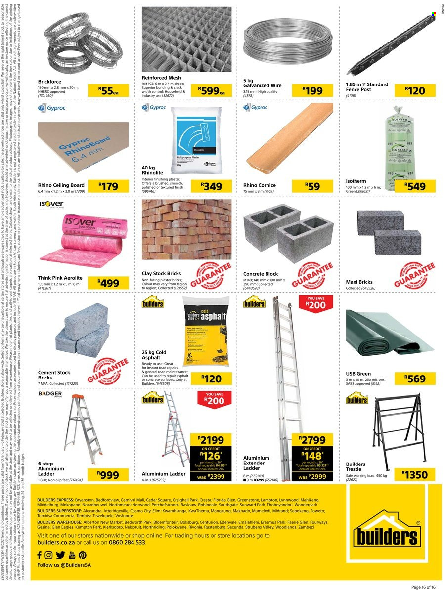 Builders specials - 10/01/2023 - 06/02/2023. Page 16
