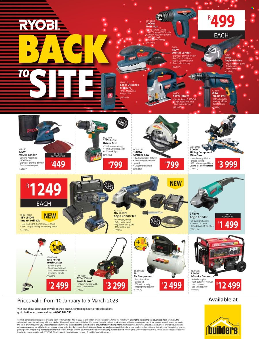 Builders specials - 10/01/2023 - 05/03/2023. Page 1