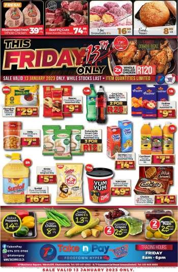 Take n Pay catalogue  - 13/01/2023 - 13/01/2023.