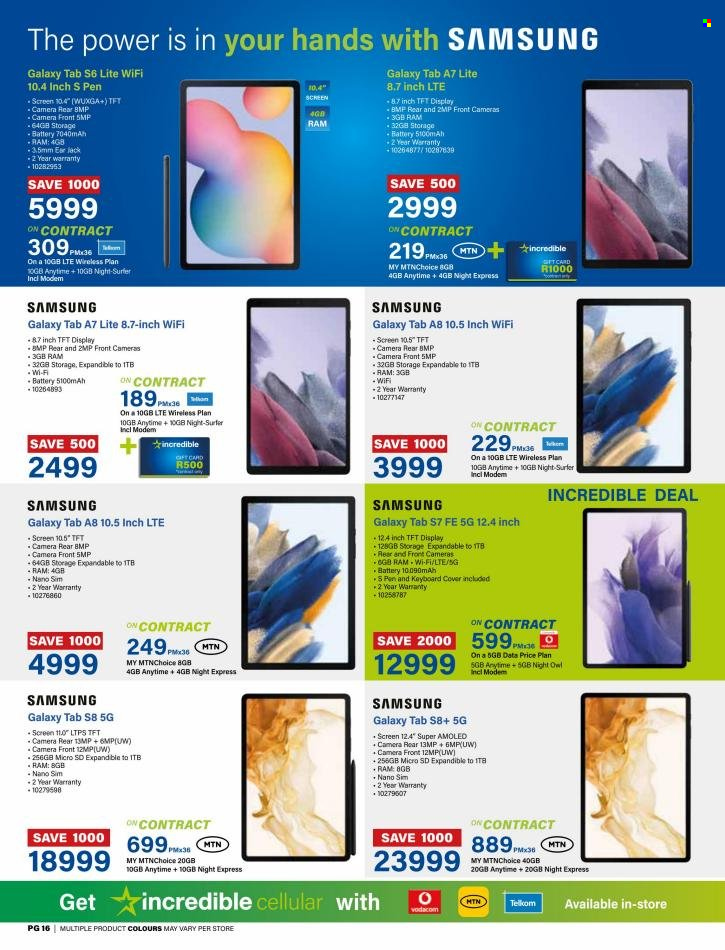 Incredible Connection specials - 27/12/2022 - 31/01/2023. Page 16