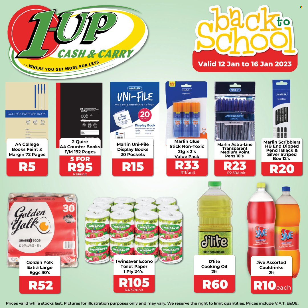1UP Cash & Carry specials - 12/01/2023 - 16/01/2023. Page 1