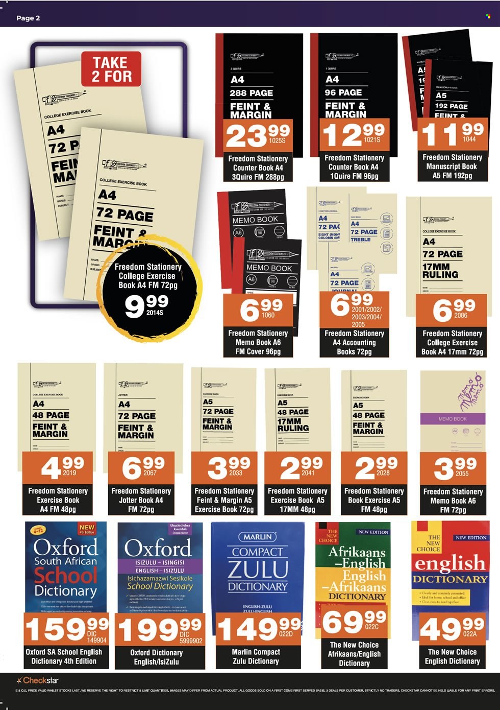Checkstar specials - 26/12/2022 - 12/02/2023. Page 2
