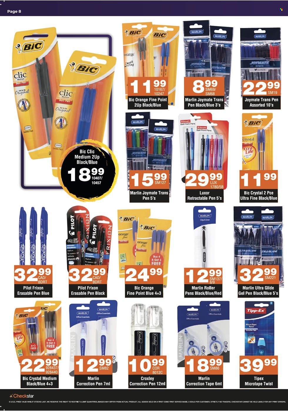 Checkstar specials - 26/12/2022 - 12/02/2023. Page 8