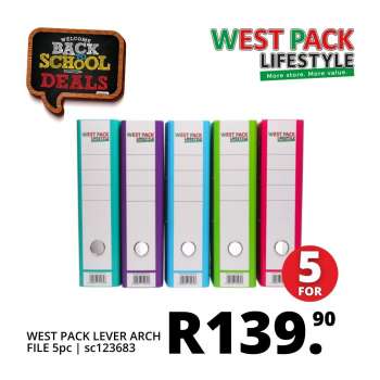 West Pack Lifestyle catalogue .
