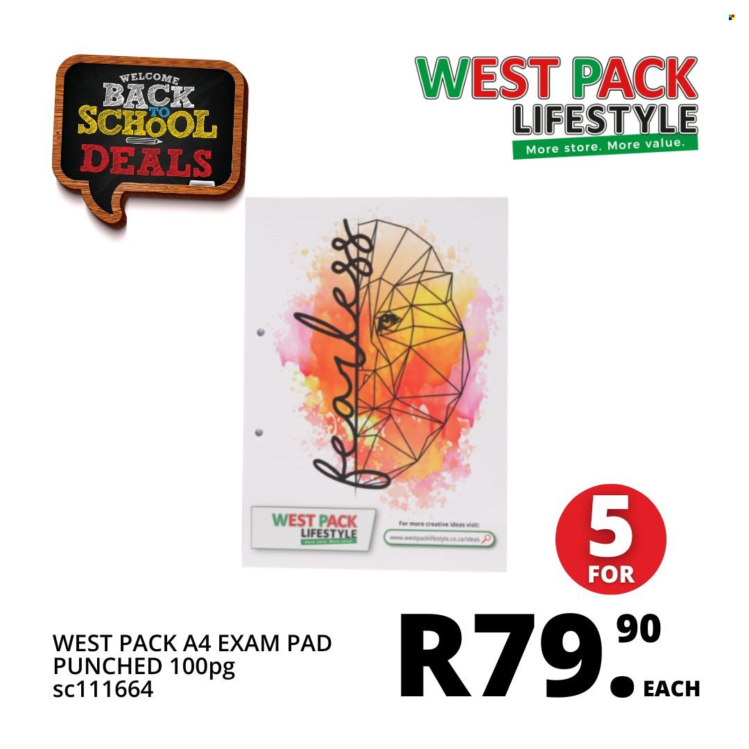 West Pack Lifestyle specials. Page 4