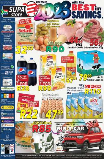 Supa Store catalogue  - 13/01/2023 - 08/02/2023.