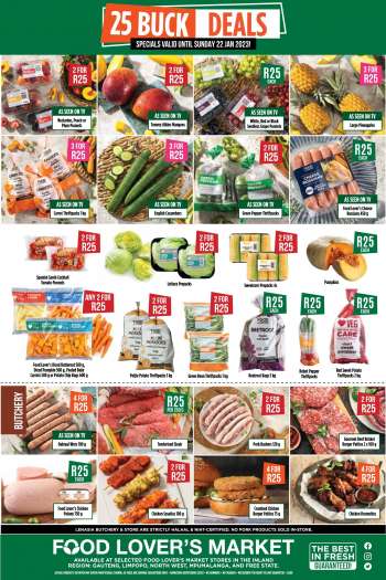 Food Lover's Market catalogue  - 16/01/2023 - 22/01/2023.
