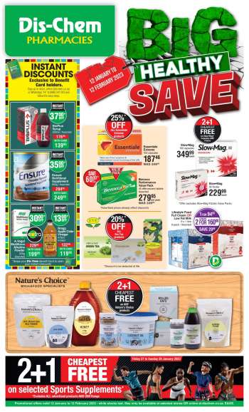 Dis-Chem catalogue  - 12/01/2023 - 12/02/2023.
