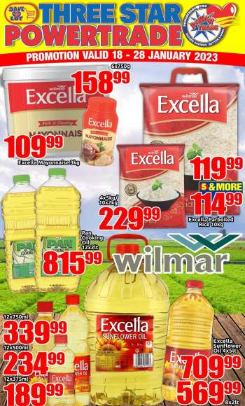 Three Star Cash and Carry catalogue  - 18/01/2023 - 28/01/2023.