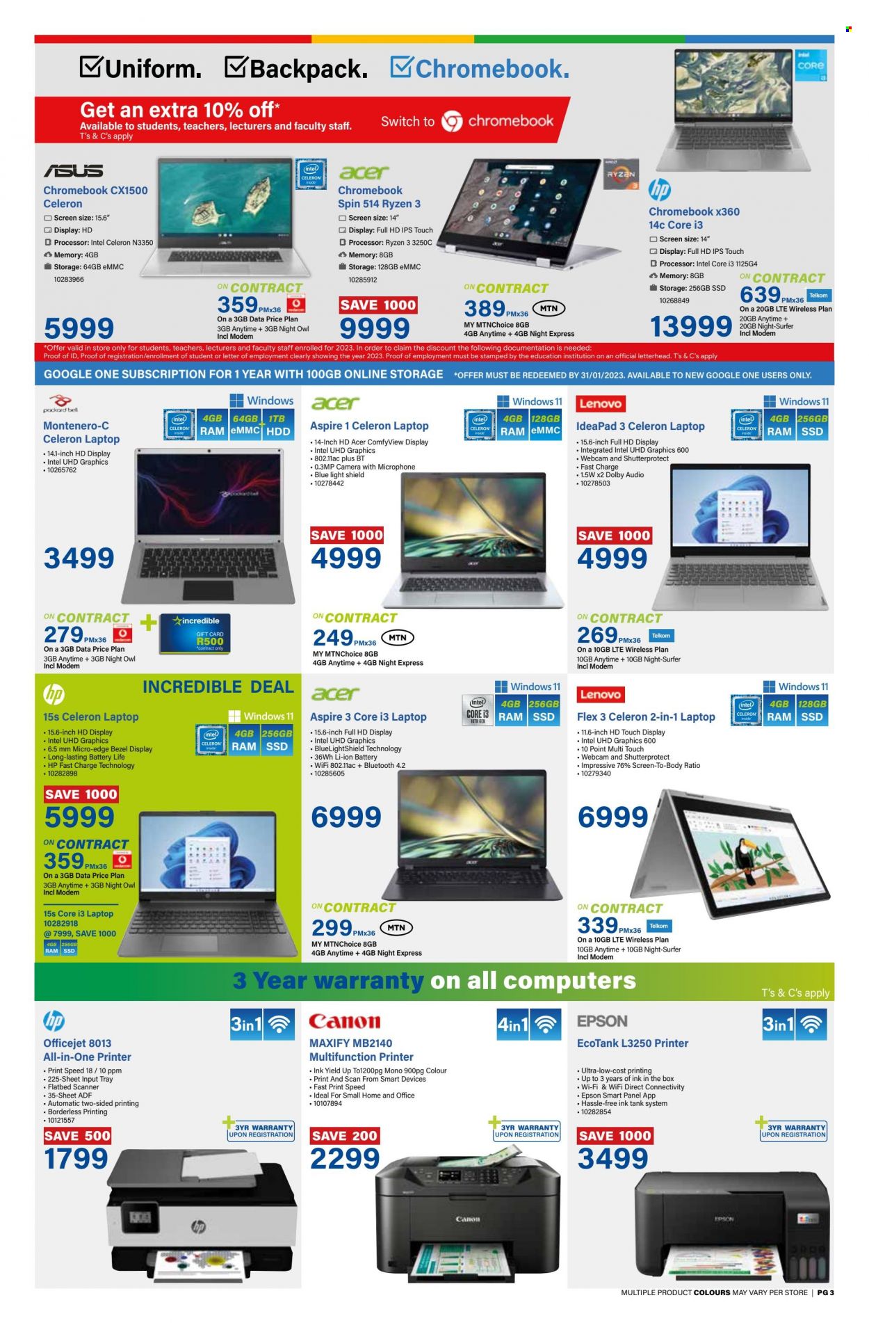 Incredible Connection specials - 18/01/2023 - 22/01/2023. Page 3