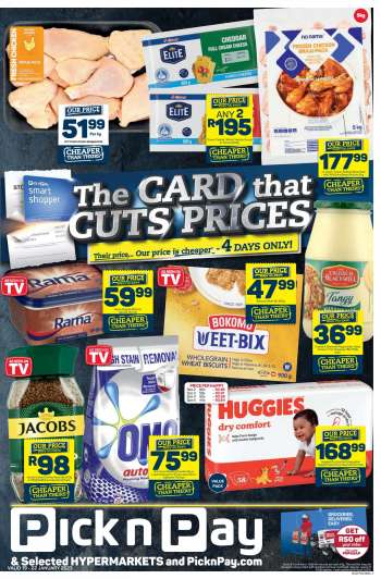 Pick n Pay catalogue  - 19/01/2023 - 22/01/2023.