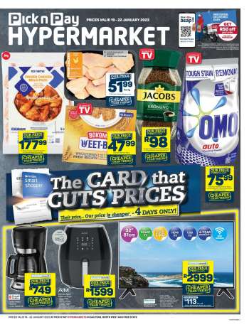 Pick n Pay Hypermarket catalogue  - 19/01/2023 - 22/01/2023.