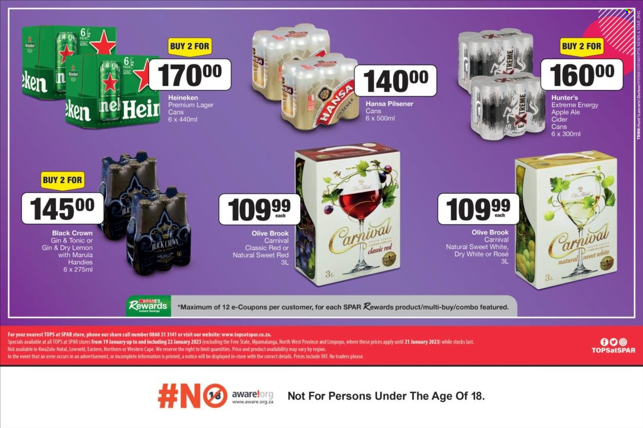 TOPS at SPAR specials - 19/01/2023 - 22/01/2023. Page 2