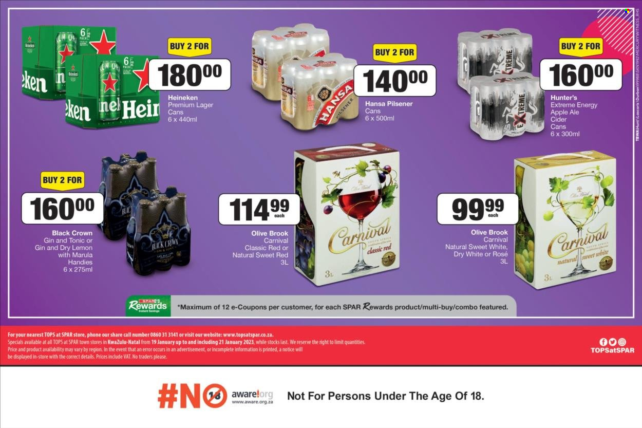 TOPS at SPAR specials - 19/01/2023 - 21/01/2023. Page 2