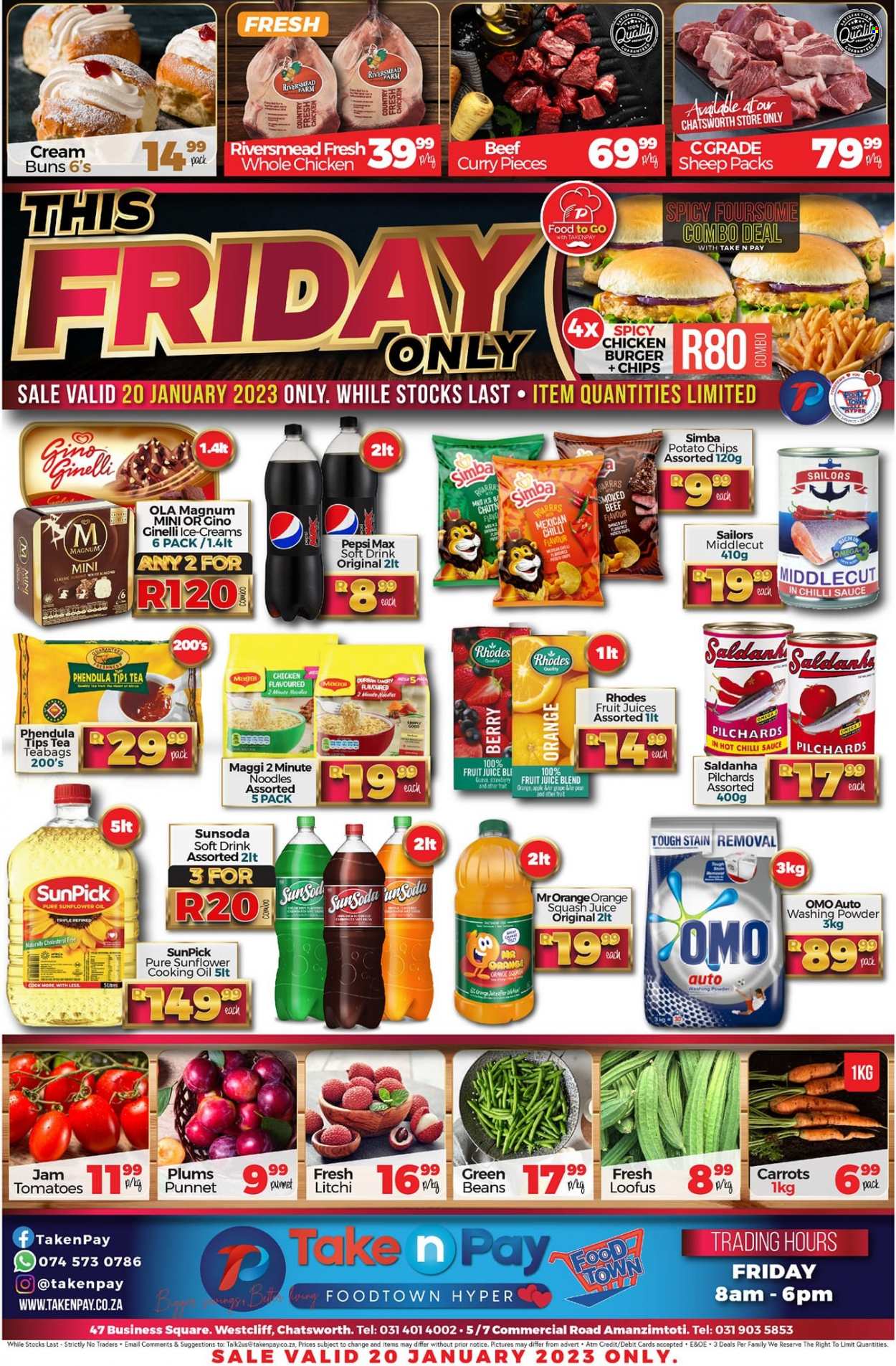 Take n Pay specials - 20/01/2023 - 20/01/2023. Page 1