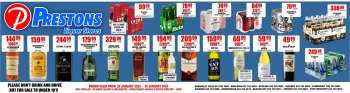 Prestons Liquor Stores catalogue  - 20/01/2023 - 26/01/2023.
